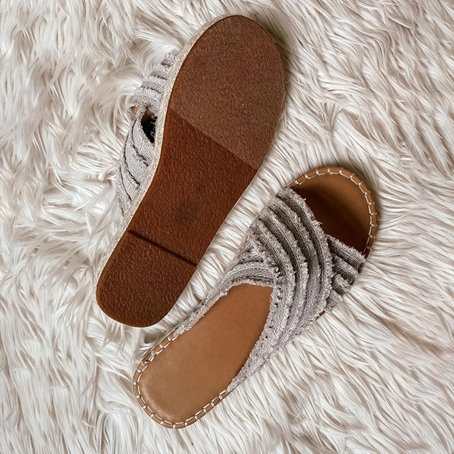 Sandales Femme Semelle Corde – Brides Croisées Textile, Style Casual-72720-176a6f78-de8d-4166-bcae-0466ad5990d1