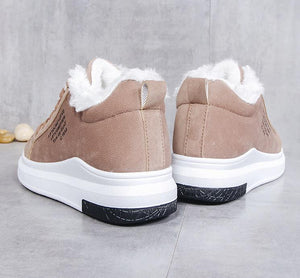 Sneakers Femme Hivernales - Doublure Fausse Fourrure, Semelle Épaisse-Shoes-Marais Paris-Marais Paris