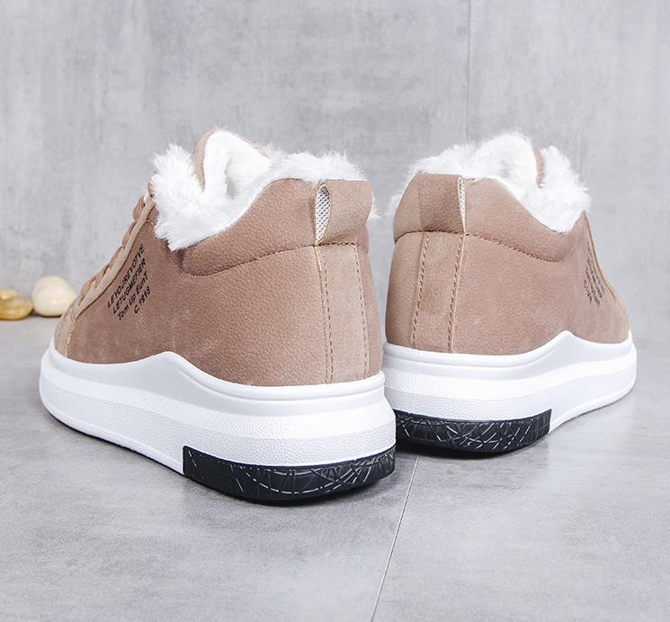 Sneakers Femme Hivernales - Doublure Fausse Fourrure, Semelle Épaisse-Shoes-Marais Paris-Marais Paris