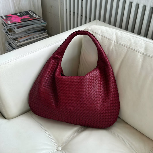 Sac Hobo Tissé Grande Capacité - Style Bohème Chic-Falling for Autumn-Marais Paris-Marais Paris