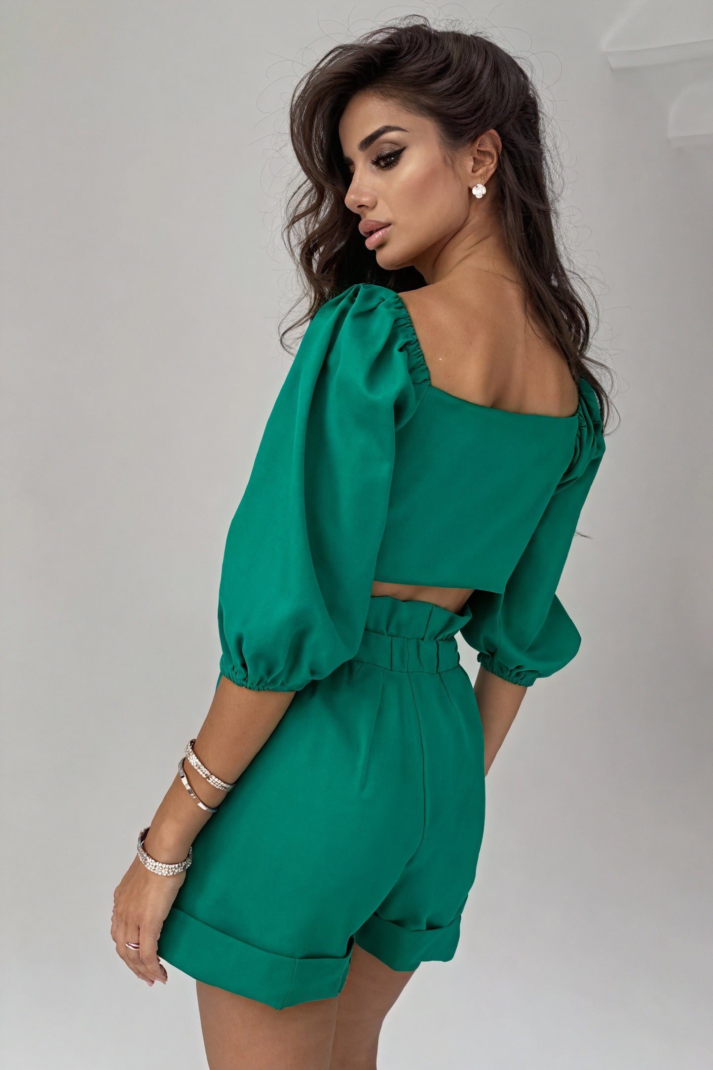 Top et Short Femme - Ensemble Chic Noué Taille Haute-Sets-Marais Paris-Marais Paris