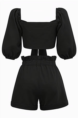 Ensemble Deux Pièces Femme - Top Court, Short Taille Haute-Sets-Marais Paris-Marais Paris