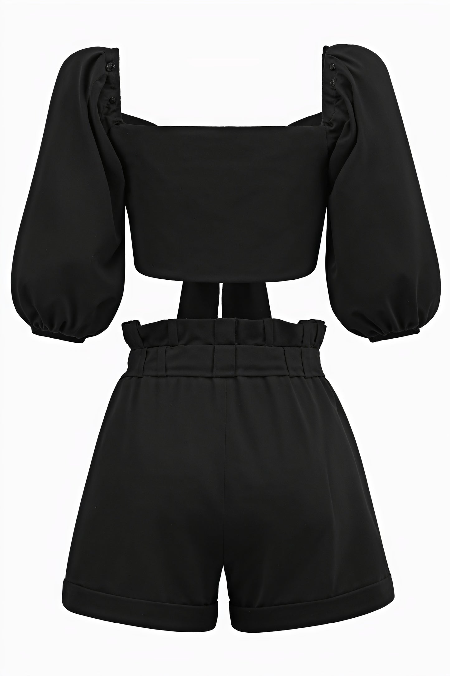 Ensemble Deux Pièces Femme - Top Court, Short Taille Haute-Sets-Marais Paris-Marais Paris