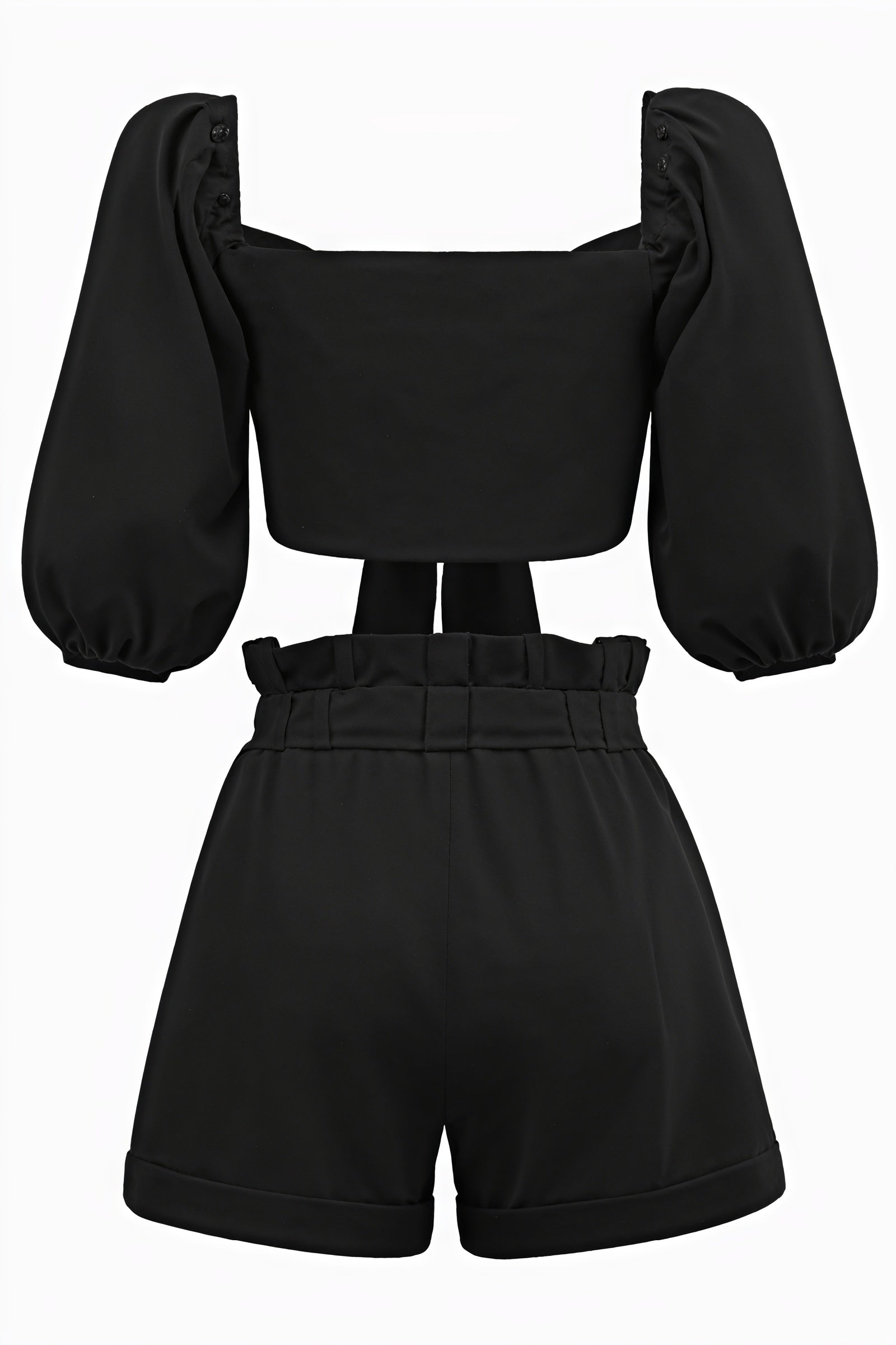 Ensemble Deux Pièces Femme - Top Court, Short Taille Haute-Sets-Marais Paris-Marais Paris