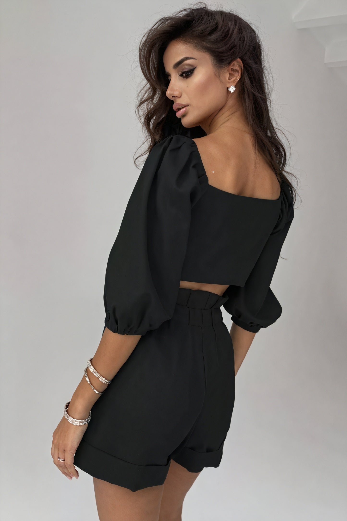 Ensemble Deux Pièces Femme - Top Court, Short Taille Haute-Sets-Marais Paris-Marais Paris