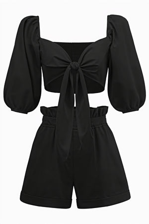 Ensemble Deux Pièces Femme - Top Court, Short Taille Haute-Sets-Marais Paris-Marais Paris