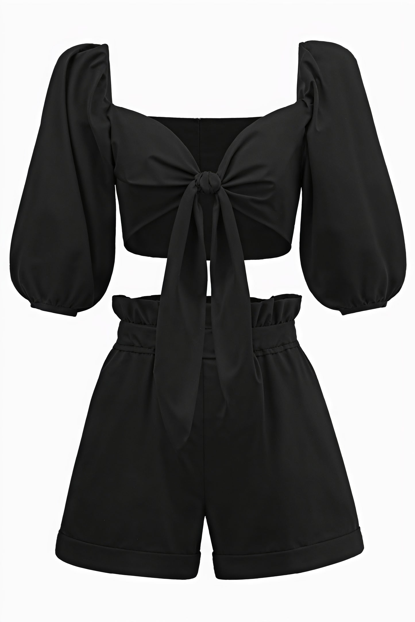 Ensemble Deux Pièces Femme - Top Court, Short Taille Haute-Sets-Marais Paris-Marais Paris