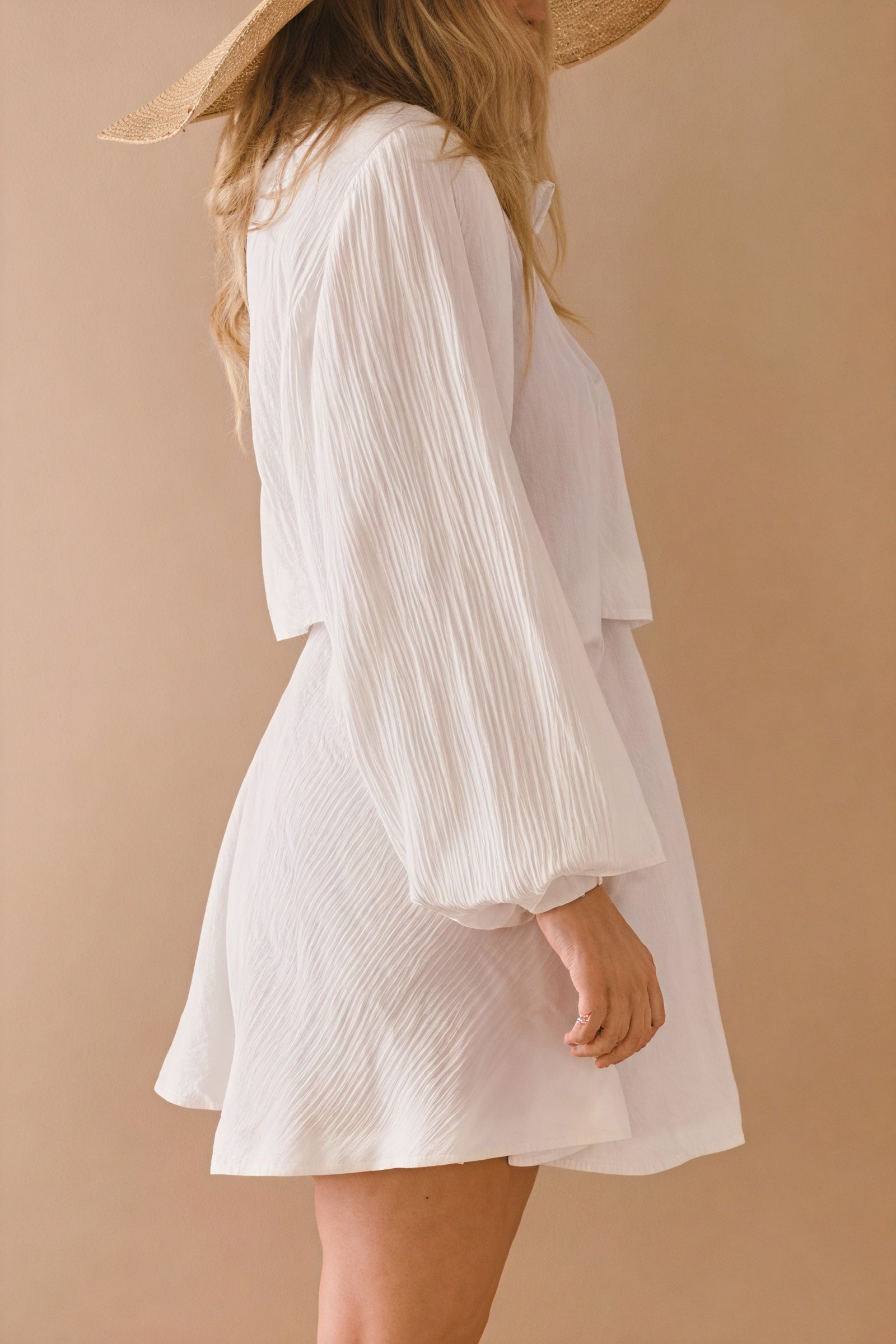 Ensemble Femme Bohème Chic - Haut Manches Longues & Shorts Taille Haute-Sets-Marais Paris-Marais Paris