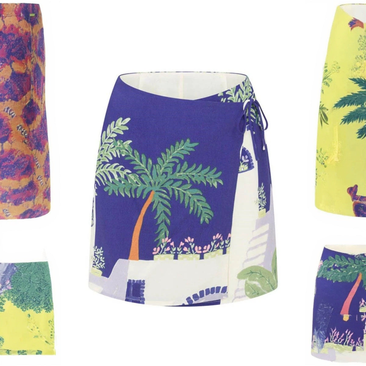 Top et Jupe Ensemble Imprimé Botanique - Marais Paris-Sets-Marais Paris-Marais Paris