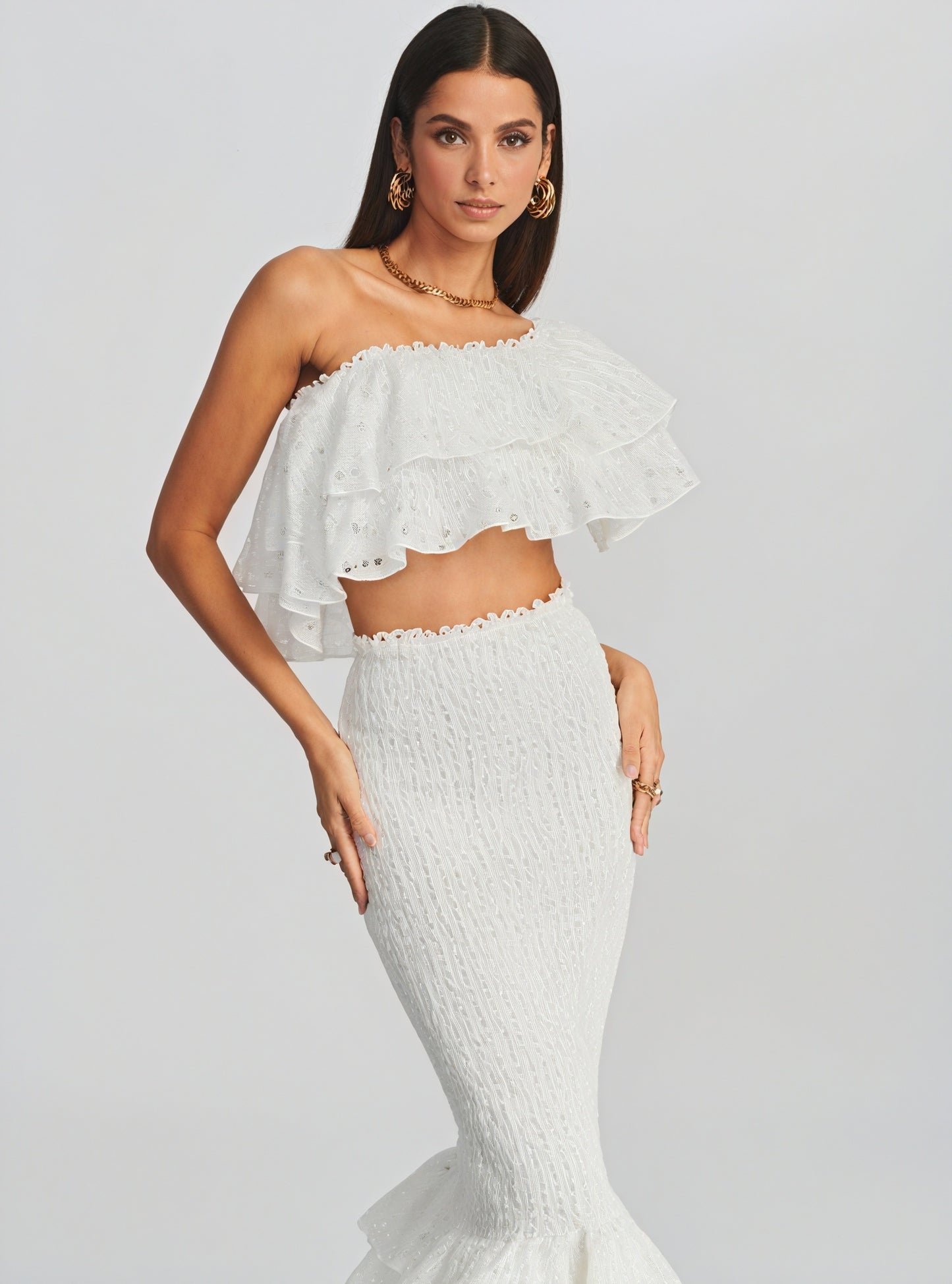 Top et Jupe Femme Bohème Chic - Ensemble d'Été Élégant-Sets-Marais Paris-Marais Paris