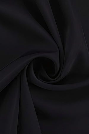 Robe Fluide Manches Ballons, Encolure V, Taille Définie-Dresses-Marais Paris-Marais Paris