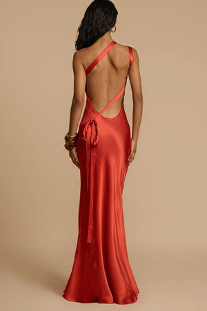 Robe Longue Épaule Nue, Coupe Fluide, Soirée Élégante-Maxi Dresses-Marais Paris-Marais Paris