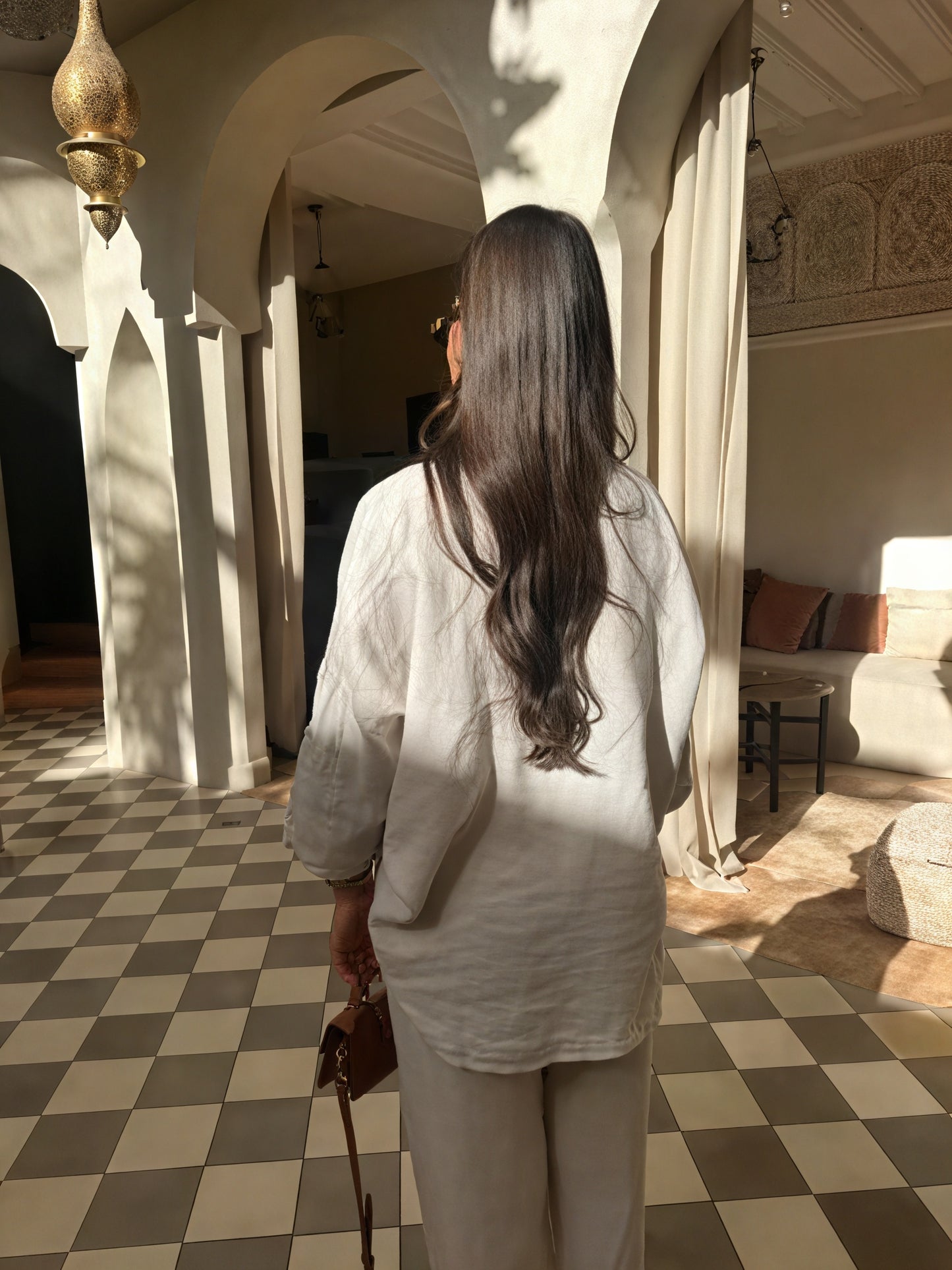 Ensemble Deux Pièces Femme – Chemise Boutonnée & Pantalon Ample Lin, Coupe Décontractée, Plusieurs Couleurs-82126-0a249b0a-7b99-4fab-93b8-f2d77c653527