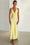 Robe Longue Fluide Dos Nu Nœud Raffiné
