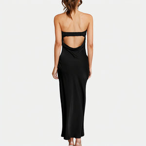 Robe Longue Sans Bretelles – Élégance et Fluidité-Marais Paris-Marais Paris