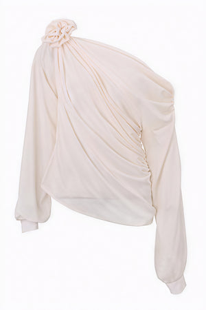 Robe Épaule Dénudée Femme – Détail Rose Épaule, Élégante-83303-a242b138-3f10-475e-9d03-0dfcef40296e