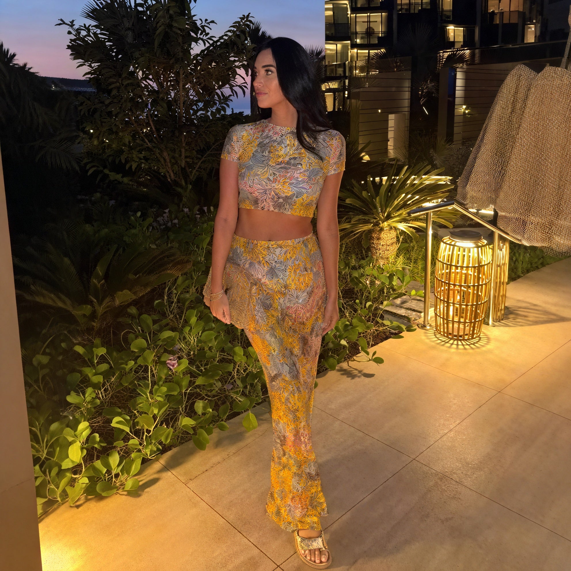 Ensemble Femme Deux Pièces – Top Court & Jupe Maxi Imprimé Floral Fluide-83559-36bb46b6-2bf1-47ad-b822-5144f87646c5