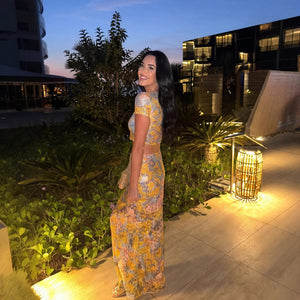 Ensemble Femme Deux Pièces – Top Court & Jupe Maxi Imprimé Floral Fluide-83559-298a897d-d632-458c-9cde-7aad8796bb4e