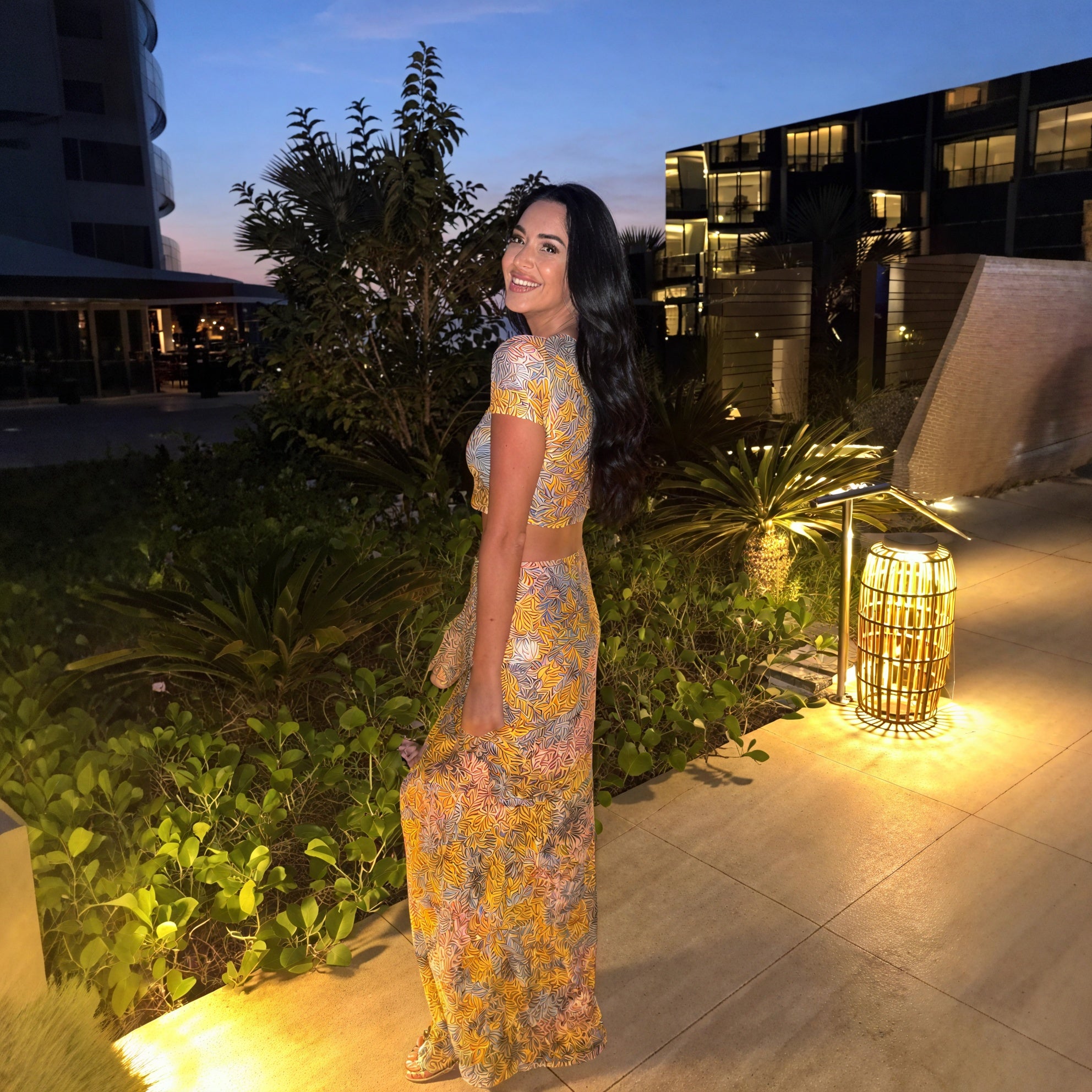 Ensemble Femme Deux Pièces – Top Court & Jupe Maxi Imprimé Floral Fluide-83559-298a897d-d632-458c-9cde-7aad8796bb4e