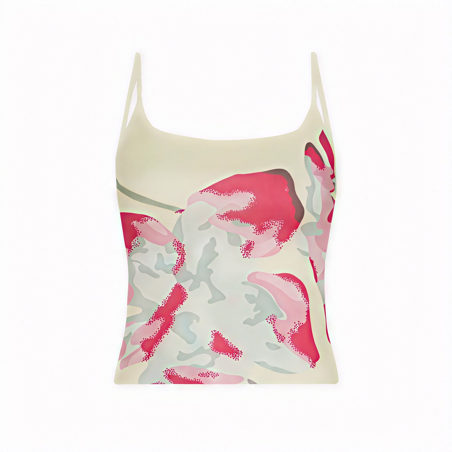 Robe Femme Imprimé Floral Bretelles Fines Jupe Froncée Asymétrique Fluide-83580-e654a0a1-c5f9-4f5e-9b87-de58b004de70