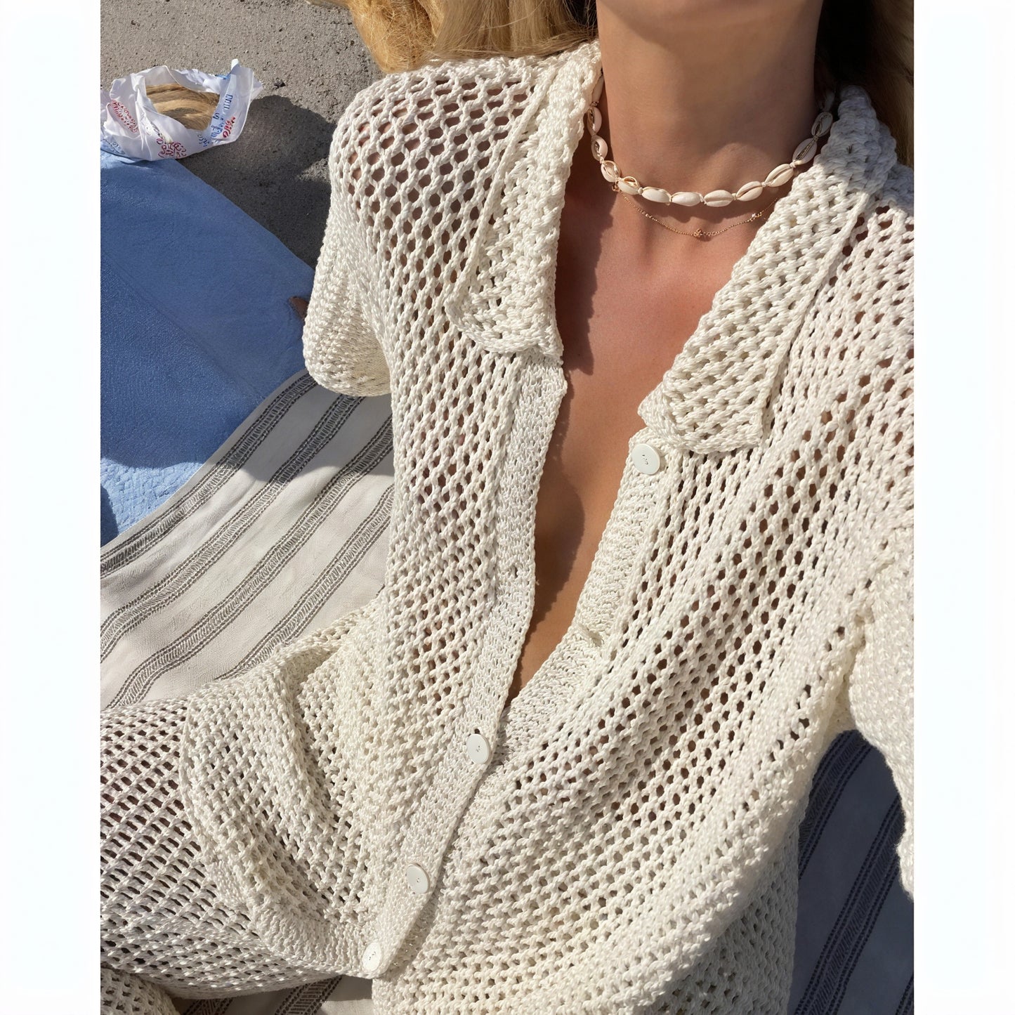 Ensemble Deux Pièces Femme – Tricot Léger, Chemise Boutonnée & Pantalon Confortable-83778-83cb4908-d391-456d-8eb5-136860de3d25