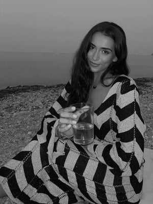 Femme Robe Maille Motif Chevron Manches Longues Moderne-83785-2b802701-fa9b-4316-b7f7-e104a6d6141f