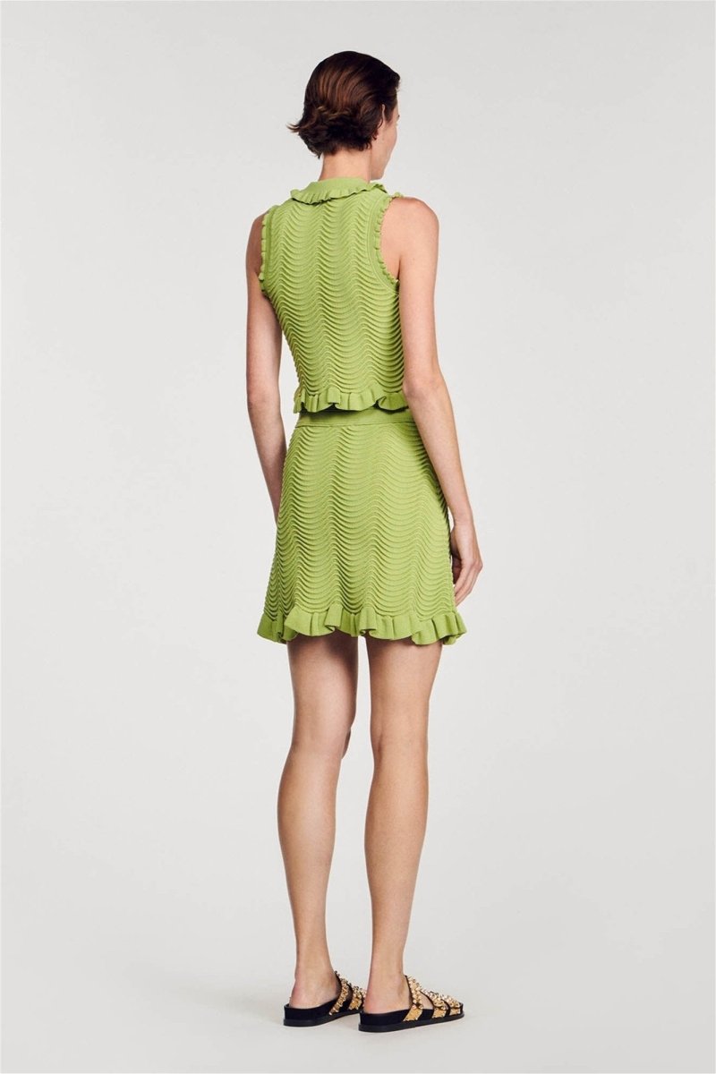 Ensemble Deux Pièces Texturé - Haut Court et Mini-Jupe-Sets-Marais Paris-Marais Paris