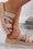 Sandales Plateforme Chic Détails Tressés