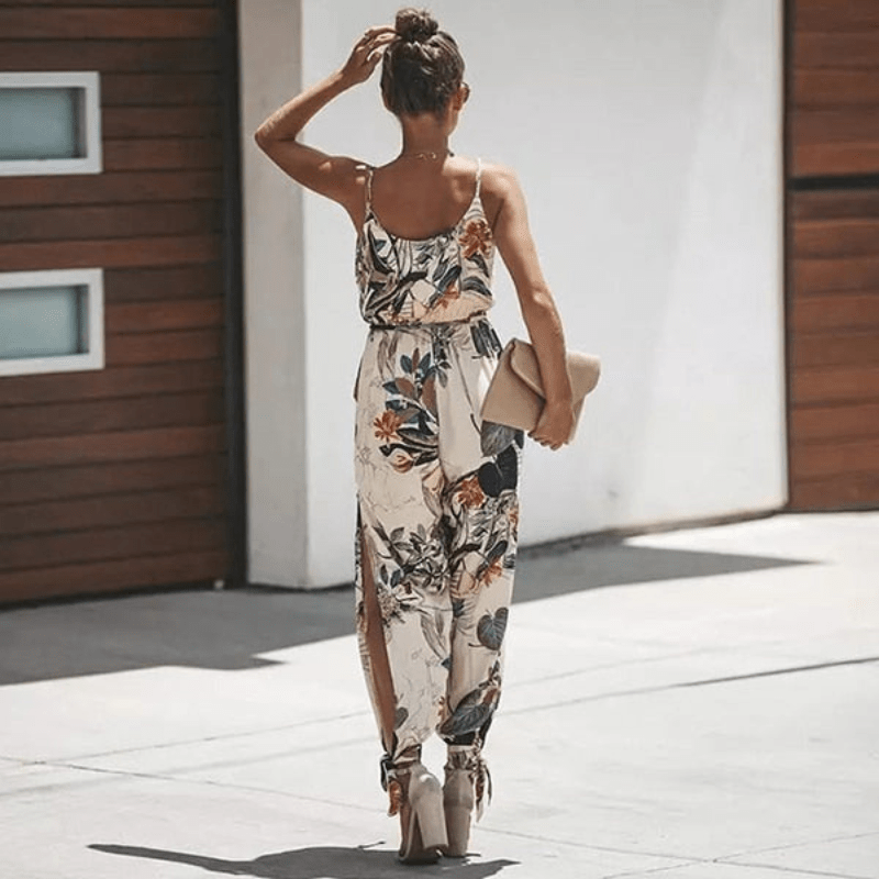 Combinaison à Imprimé Floral - Style Chic et Confortable-Women Jumpsuit-Marais Paris-Marais Paris