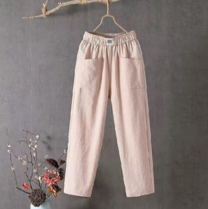 Marais Paris Pantalon Décontracté Tendance pour Toutes Occasions-Chino pants-Marais Paris-Rose-XS-Marais Paris