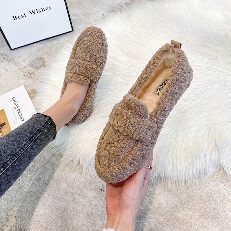 Chaussures Femme à Enfiler – Matière Texturée Douce, Confort Décontracté-81909-bc592567-1139-411b-854c-eae77850141a