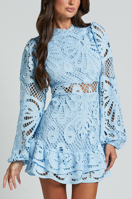 Robe Femme Dentelle Manches Longues – Découpe & Volants, Marais Paris-83325-c9e3c975-ed42-44b9-ada8-17a42ccb9c6b