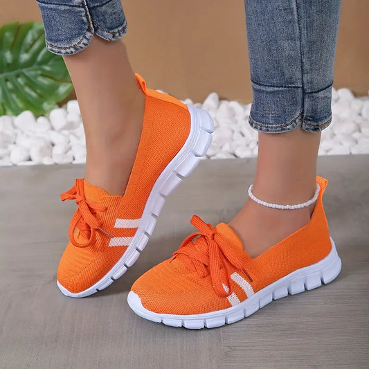 Chaussures Décontractées à Enfiler, Confort et Style-Marais Paris-Orange-35-Marais Paris