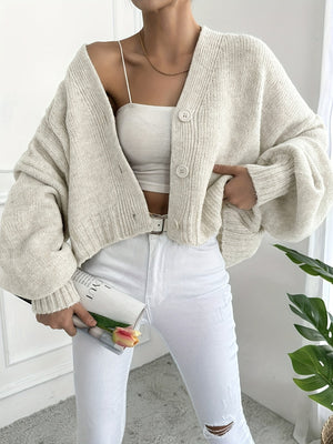 Cardigan en Maille Femme – Fermeture Boutonnée, Manches Longues, Style Classique-74563-dc836ef7-ca17-4324-8418-a3bbc9a9c46b