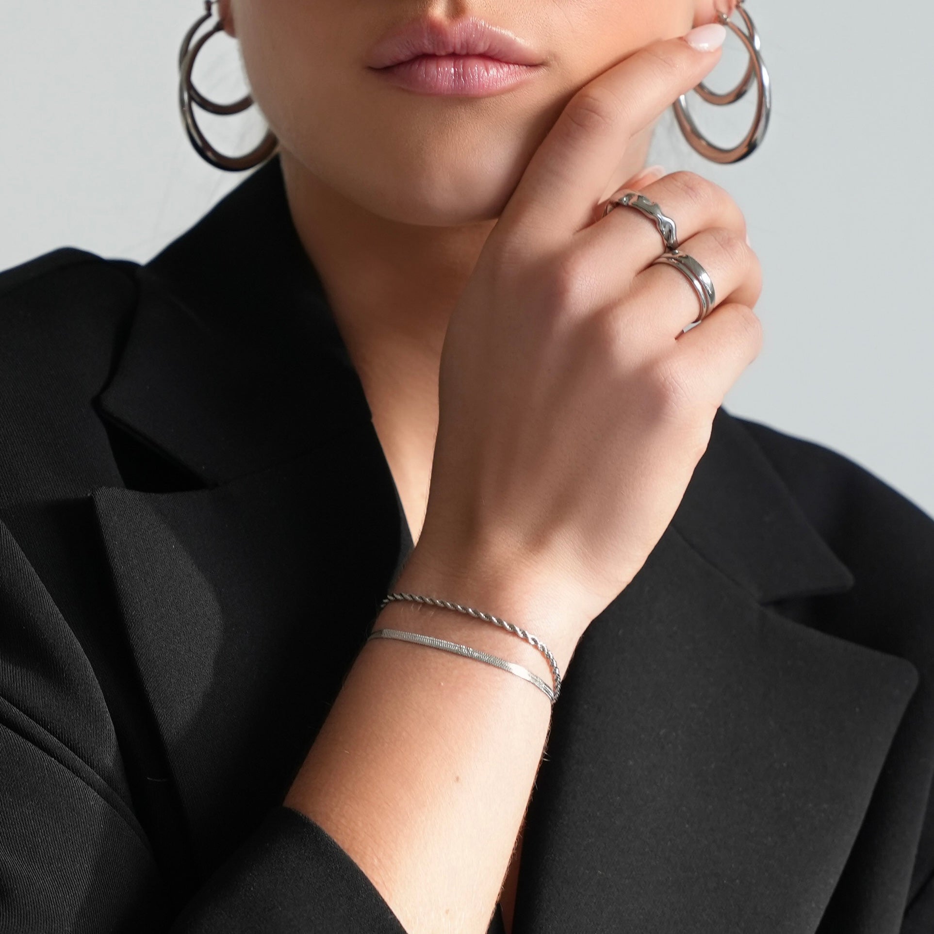 Bracelet Torsadé Minimaliste - Ajustable, Léger-jewelry & accesoires-Marais Paris-Marais Paris