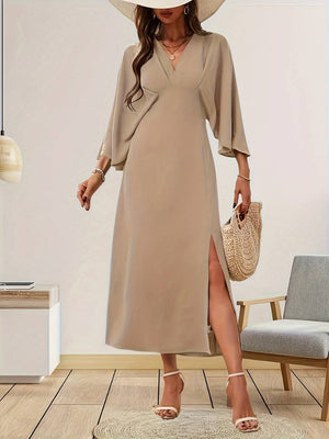 Marais Paris Robe Chic et Élégante - Design Sophistiqué-Long dress-Marais Paris-Marais Paris